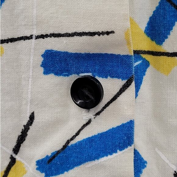 Vintage Sitting‎ Pretty Blue Confetti Shirt – Pair with High-Waist Jeans - Picture 11 of 11